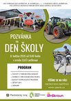 Ukázka strojů v areálu SZeŠ Lanškroun